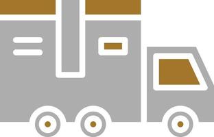 Delivery Truck Icon Style vector