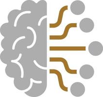 Brain Icon Style vector