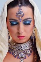 Beautiful Woman Luxury Makeup photo