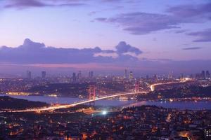 Istanbul Turkey Bosporus Bridge photo