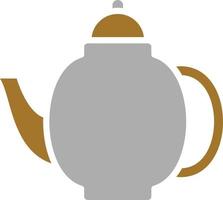 Tea Pot Icon Style vector