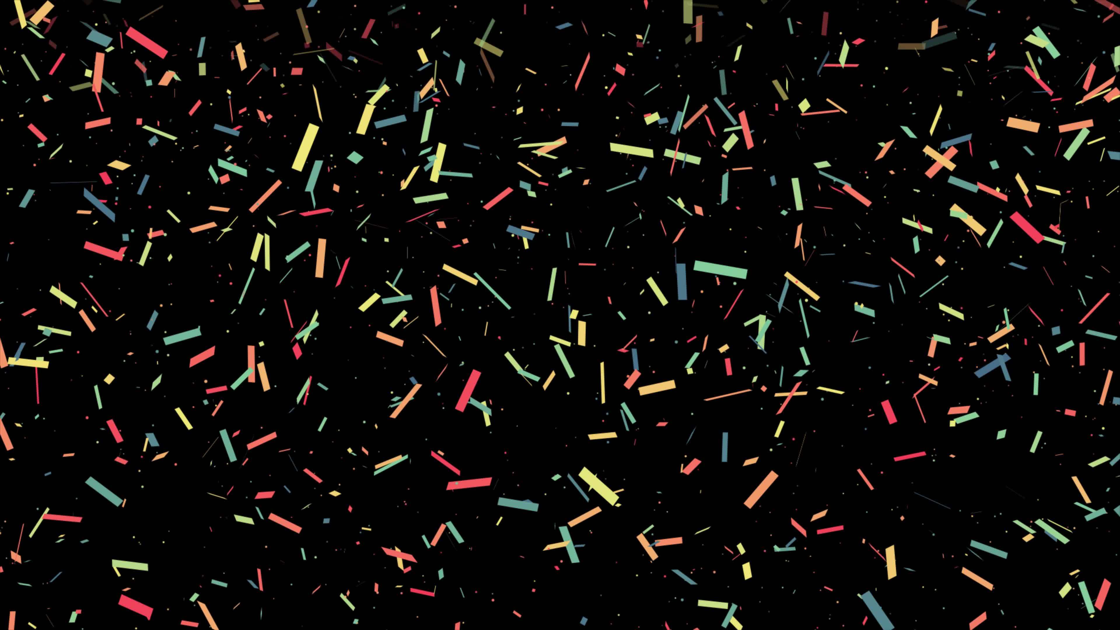 Confetti Animation Stock Video Footage for Free Download