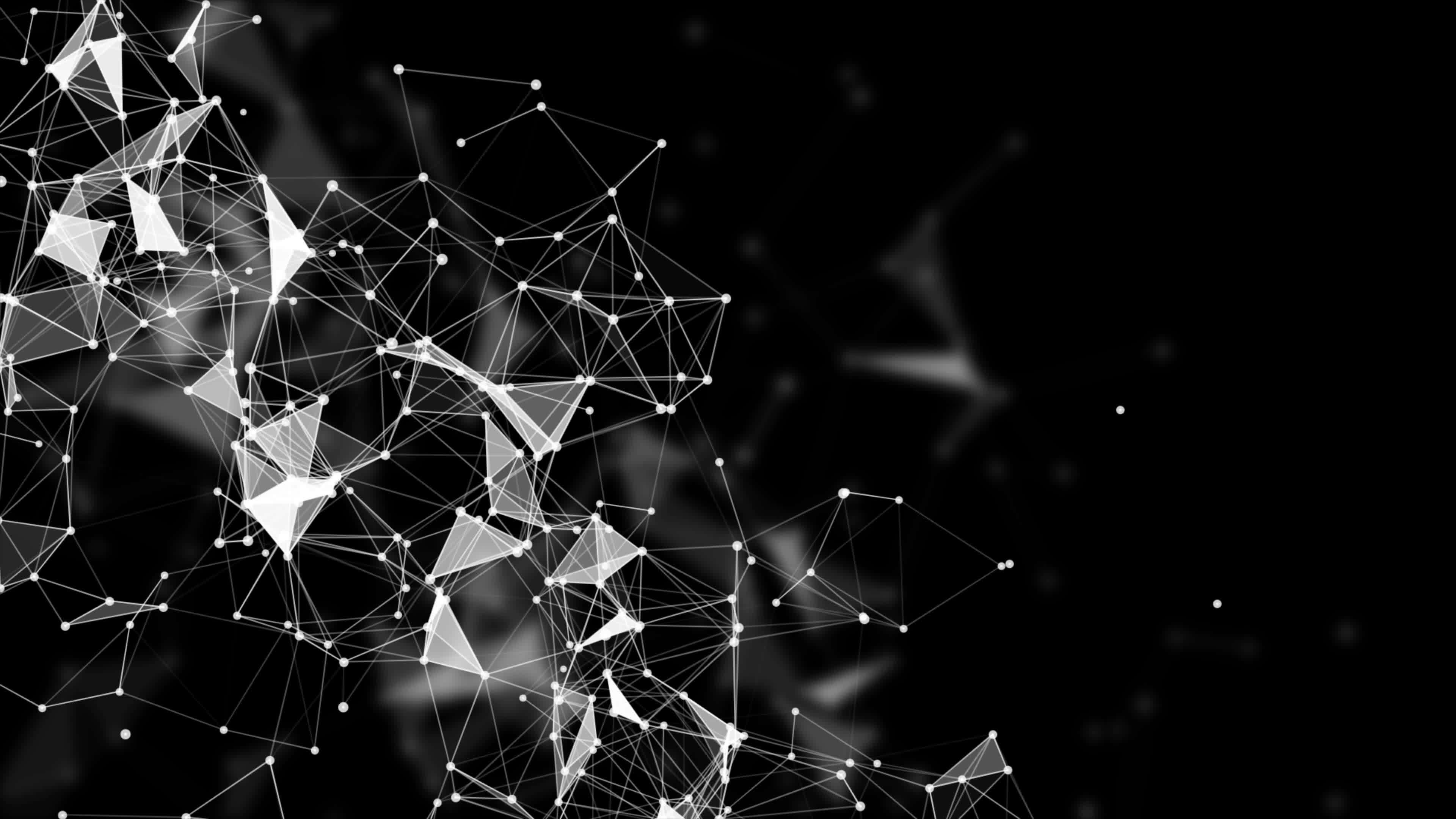 Abstract Network Background Stock Video Footage for Free Download