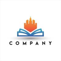 Book City Logo. Liberally Logo vector