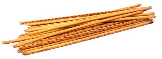 Bread sticks isolated on a white background. photo