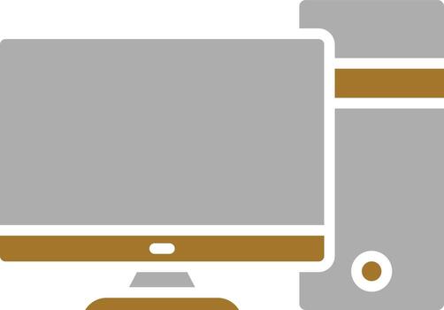 Computer Icon Style vector