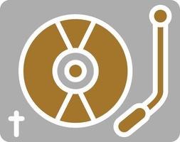 Turntable Icon Style vector