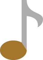 Musical Note Icon Style vector