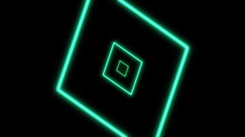 Concept N83 Abstract Infinite Neon Tunnel Dynamic Rotating Animated Background video