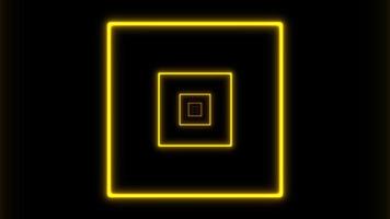 Concept N34 Abstract Infinite Neon Square Dynamic Animated Background video