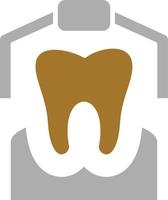 Tooth Extraction Icon Style vector