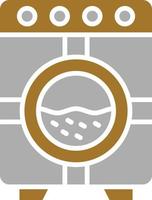 Washing Machine Icon Style vector