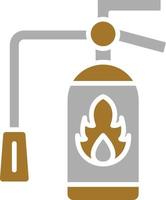 Fire Extinguisher Icon Style vector