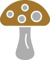 Mushroom Icon Style vector