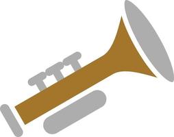 Trumpet Icon Style vector