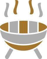 BBQ Grill Icon Style vector