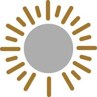 Sun Icon Style vector