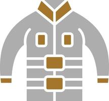 Firefighter Jacket Icon Style vector