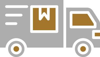 Delivery Truck Icon Style vector