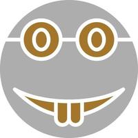 Nerd Icon Style vector