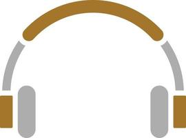 Headphones Icon Style vector
