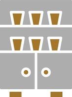 Cupboard Icon Style vector