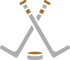 Ice Hockey Icon Style vector