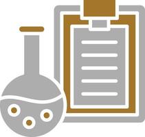 Lab Report Icon Style vector