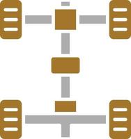 Chassis Icon Style vector