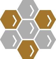 Honeycomb Icon Style vector