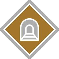 Tunnel Icon Style vector