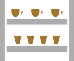 Shelf Icon Style vector