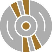 Compact Disk Icon Style vector