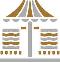 Carpet Stall Icon Style vector