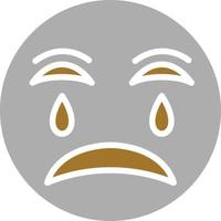 Crying Icon Style vector