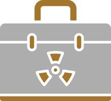 Army Case Icon Style vector