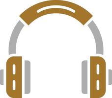 Headphone Icon Style vector