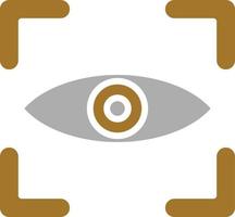 Vision Icon Style vector