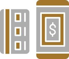 Cashless Payment Icon Style vector