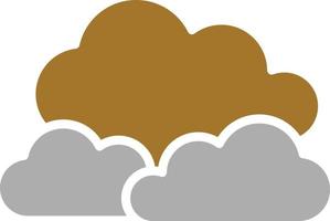 Clouds Icon Style vector