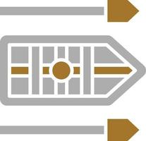 Life Raft Icon Style vector