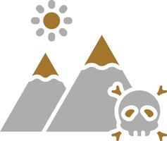 Skull Island Icon Style vector