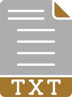 TXT Icon Style vector