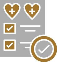 Health Check Icon Style vector