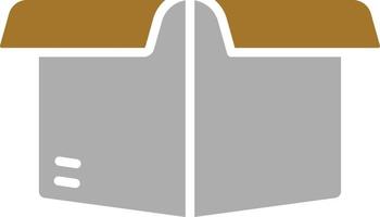 Box Opened Icon Style vector