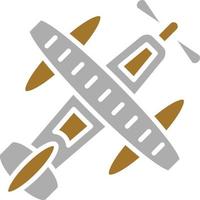 Seaplane Icon Style vector