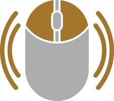 Wireless Mouse Icon Style vector