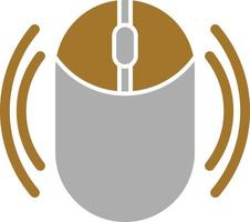 Wireless Mouse Icon Style vector