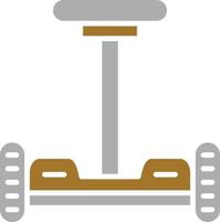 Hoverboard Icon Style vector