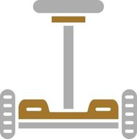 Hoverboard Icon Style vector